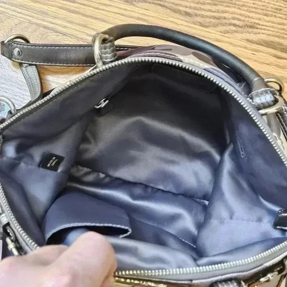 Coach Circle and Sequin Bag EUC - Picture 6 of 13